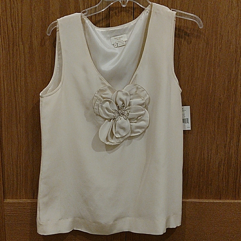 Kate Spade Winter white ❄️ tank/blouse